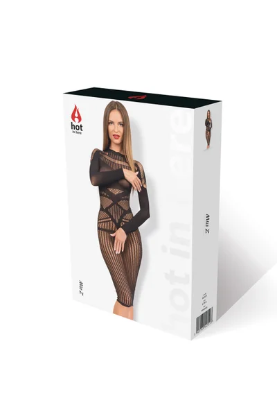 Dámský krátký bodystocking ze síťoviny Hot in here