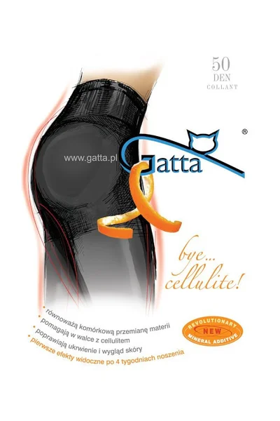 Neprůhledné matné punčocháče Gatta Bye Cellulite 50