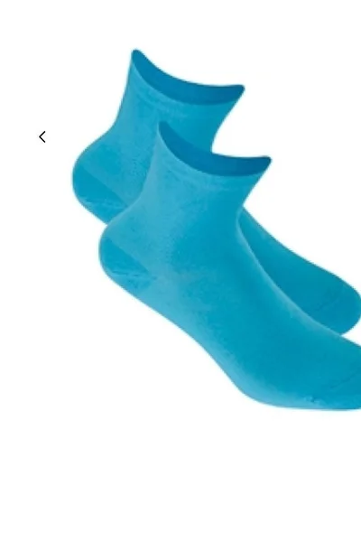 Barevné bavlněné dámské ponožky Wola