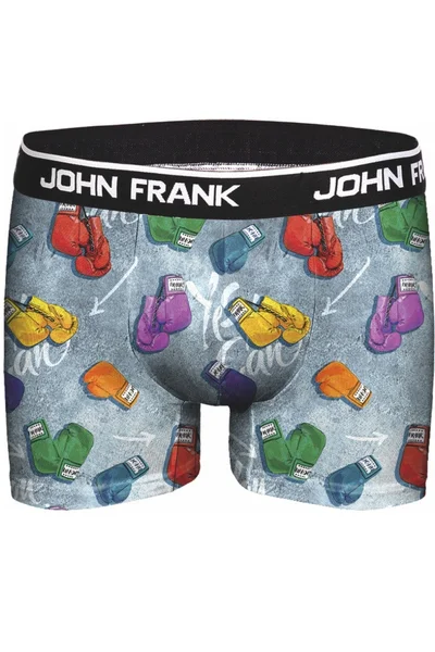 Pánské boxerky John Frank F397 (barva Sv. Modrá)