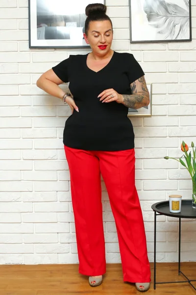 Dámská halenka plus size model 55800 Karko