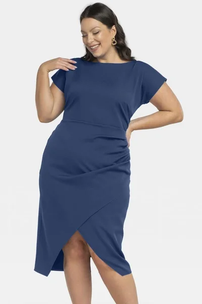 Elegantní plus size šaty Tara od Karko