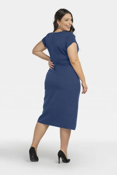 Elegantní plus size šaty Tara od Karko