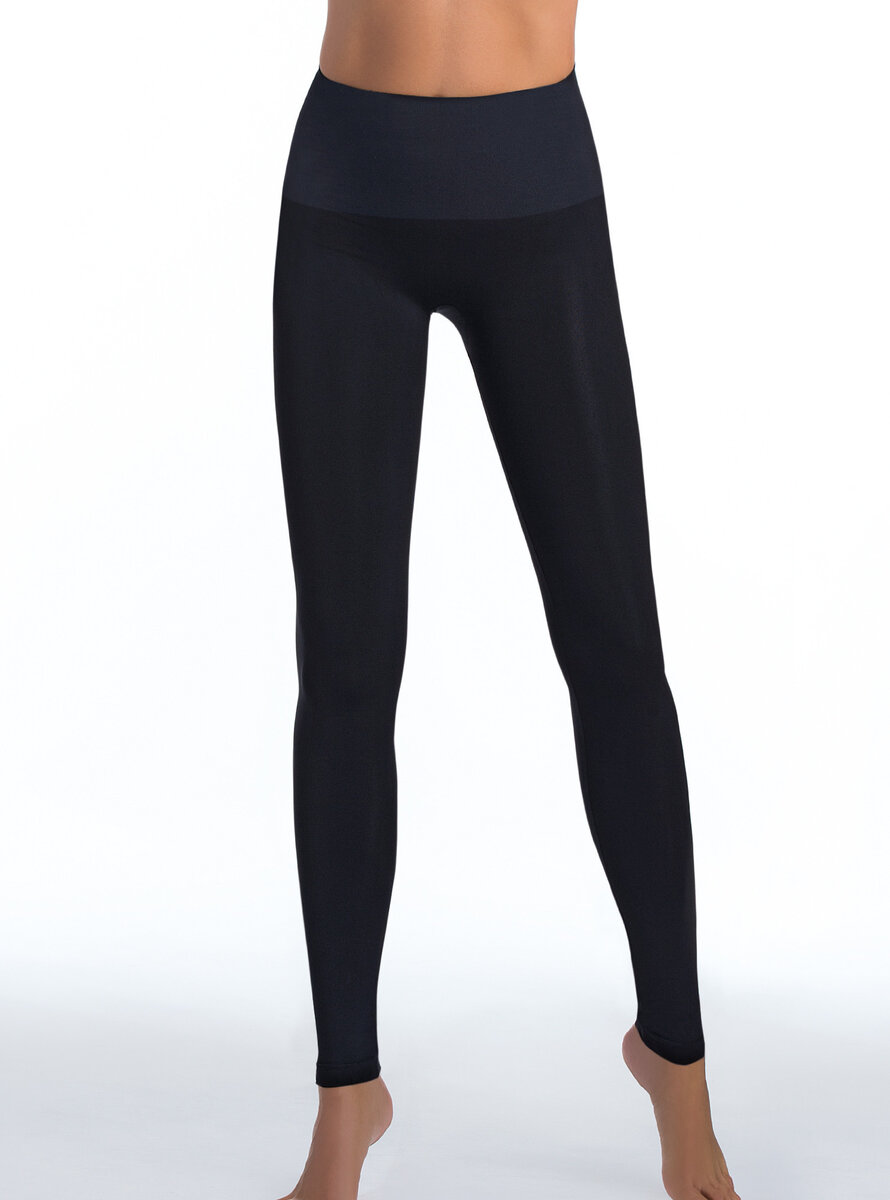 Legíny formující stahovací dámské bezešvé Legging Bodyeffect Oro Barva: Černá, Velikost:, S/M i501_610223_NERO_S_M