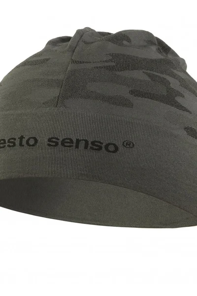 Kšiltovka Sesto Senso Camo Grafitová Unisex