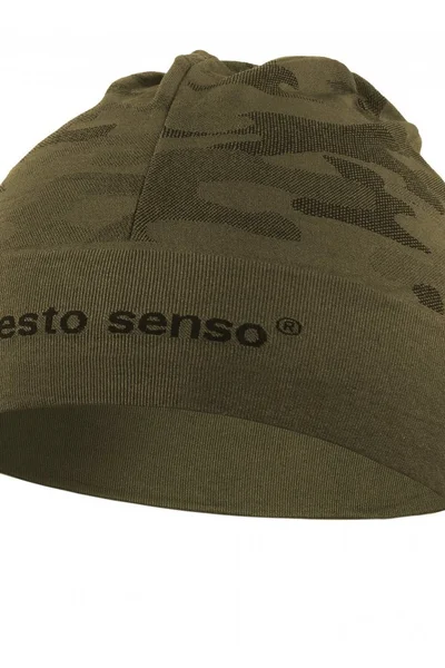 Sesto Senso Khaki maskáčová čepice unisex