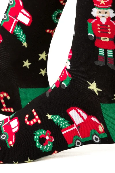 Veselé vánoční unisex ponožky Steven