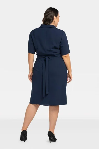 Elegantní dámské šaty Kyoto plus size Karko