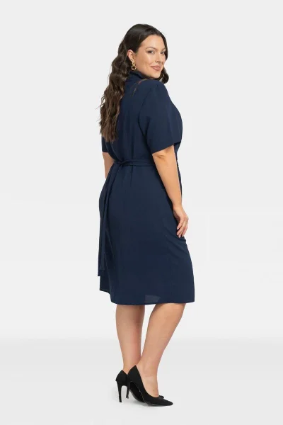 Elegantní dámské šaty Kyoto plus size Karko