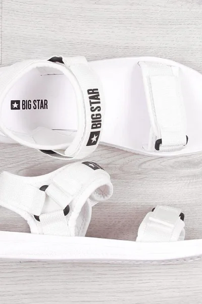 Dámské bílé sportovní sandály Big Star