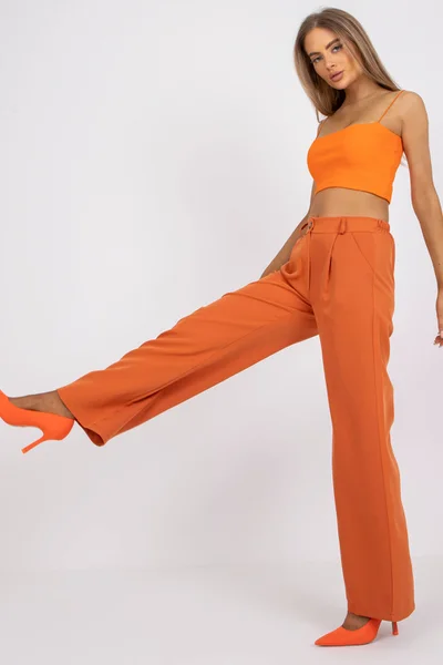Dámské DHJ kalhoty SP ND192 oranžová FPrice