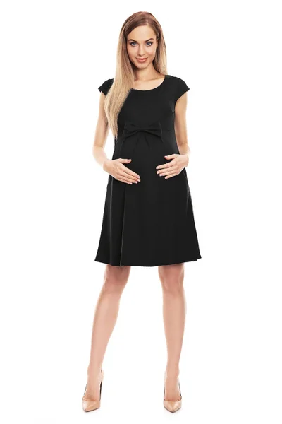Těhotenské šaty s krátkým rukávem PeeKaBoo 131943