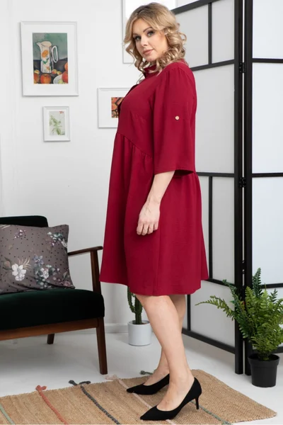 Dámské šaty plus size model 68846 Karko