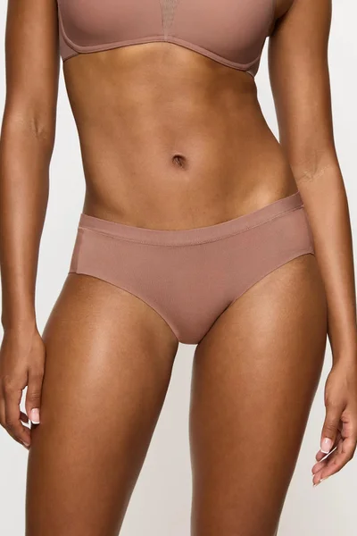 Dámské kalhotky Smart Natural Hipster Brown - Triumph