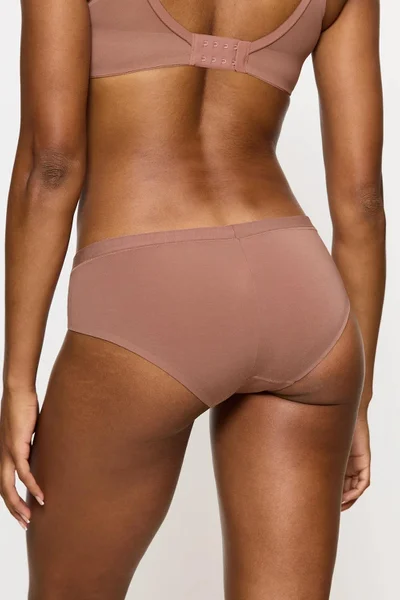 Dámské kalhotky Smart Natural Hipster Brown - Triumph