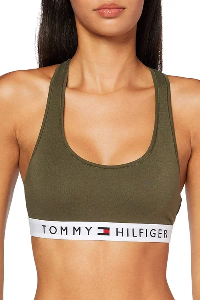 Khaki bralette podprsenka Tommy Hilfiger 2037