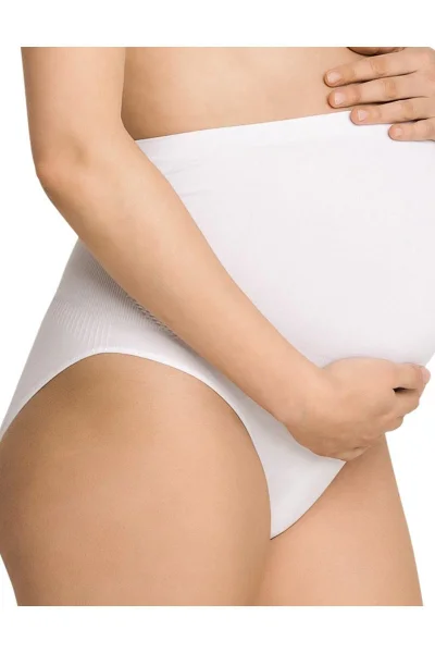 Dámské těhotenské kalhotky J723 - Anita (bílá)