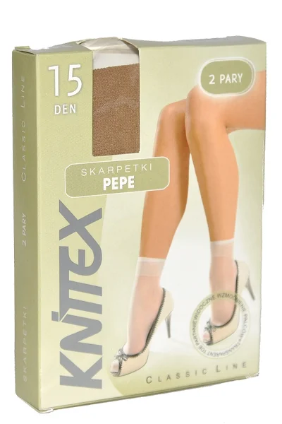 Dámské lycrové ponožky Knittex Pepe 2-pack