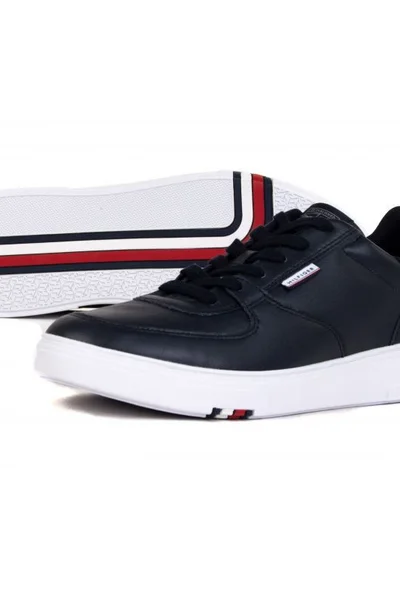 Stylové pánské tenisky s bílou podrážkou Tommy Hilfiger