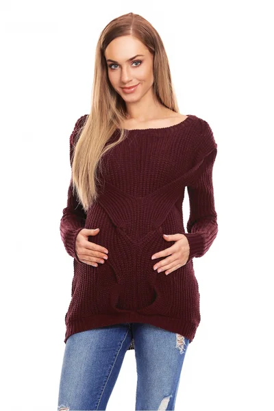 Těhotenský svetr PeeKaBoo 132031