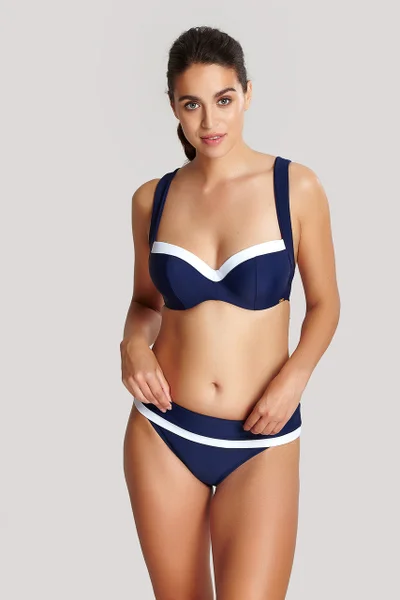 Podprsenka Bikiny Námořní Halterneck Swimwear Anya