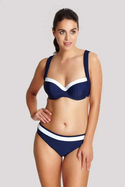 Podprsenka Bikiny Námořní Halterneck Swimwear Anya