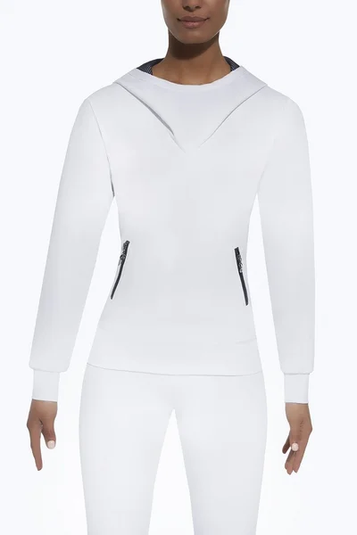 Sportovní bílá mikina Imagin blouse