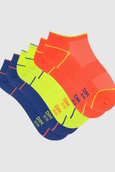Dámské sportovní ponožky 3 páry DIM SPORT IN-SHOE X-TEMP 3x - DIM SPORT -