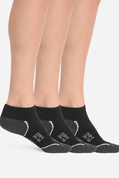 Dámské sportovní ponožky 3 páry DIM SPORT IN-SHOE 3x - DIM SPORT -