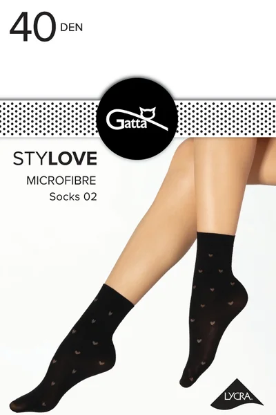 Dámské černé ponožky Gatta univerzální velikost