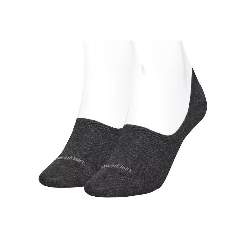 Černé nízké unisex ponožky Calvin Klein 2 páry, 39-42 i476_92334555