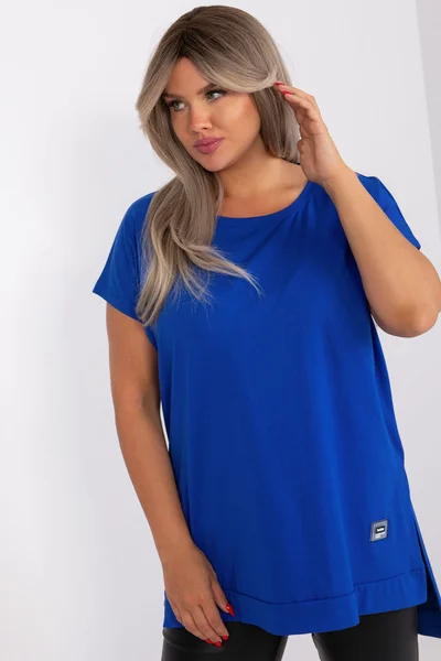 Dámské tričko královská modř univerzální velikost FPrice