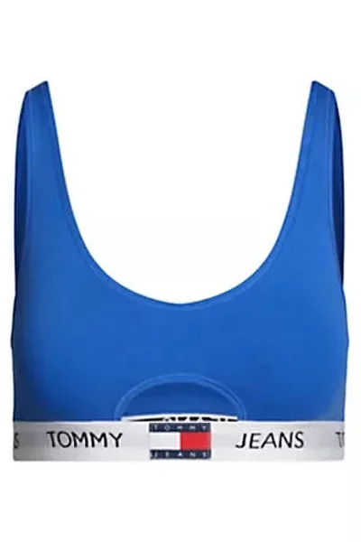 Světle modrá dámská bavlněná braletka Tommy Hilfiger