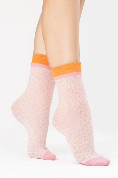 Světle růžové dámské ponožky Fiore