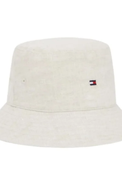 Tommy Hilfiger Lenový Klobouk Essential Bucket