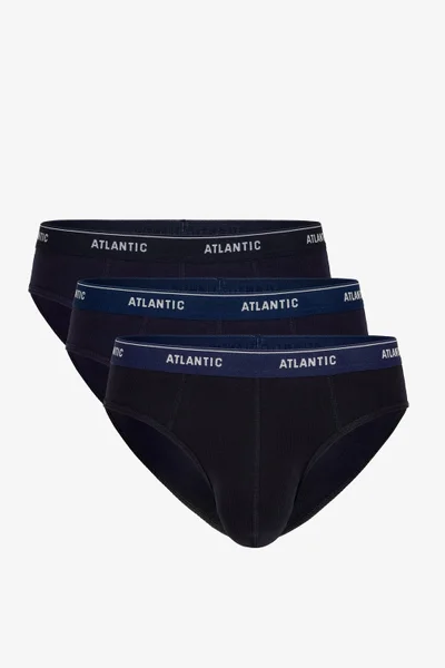 Pánské bavlněné slipy 3ks Atlantic