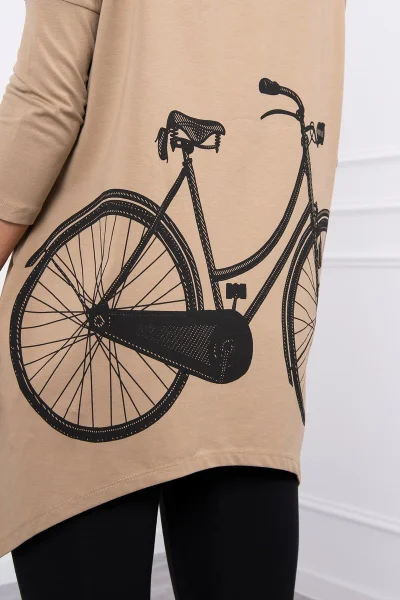 Stylová cyklistická dámská mikina Camel Kesi