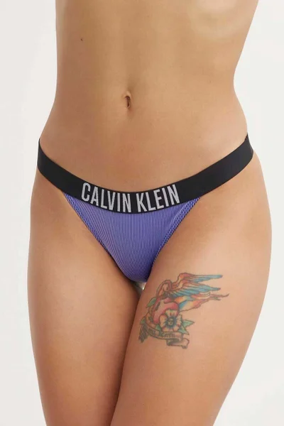 Vykrojený spodní díl plavek Calvin Klein