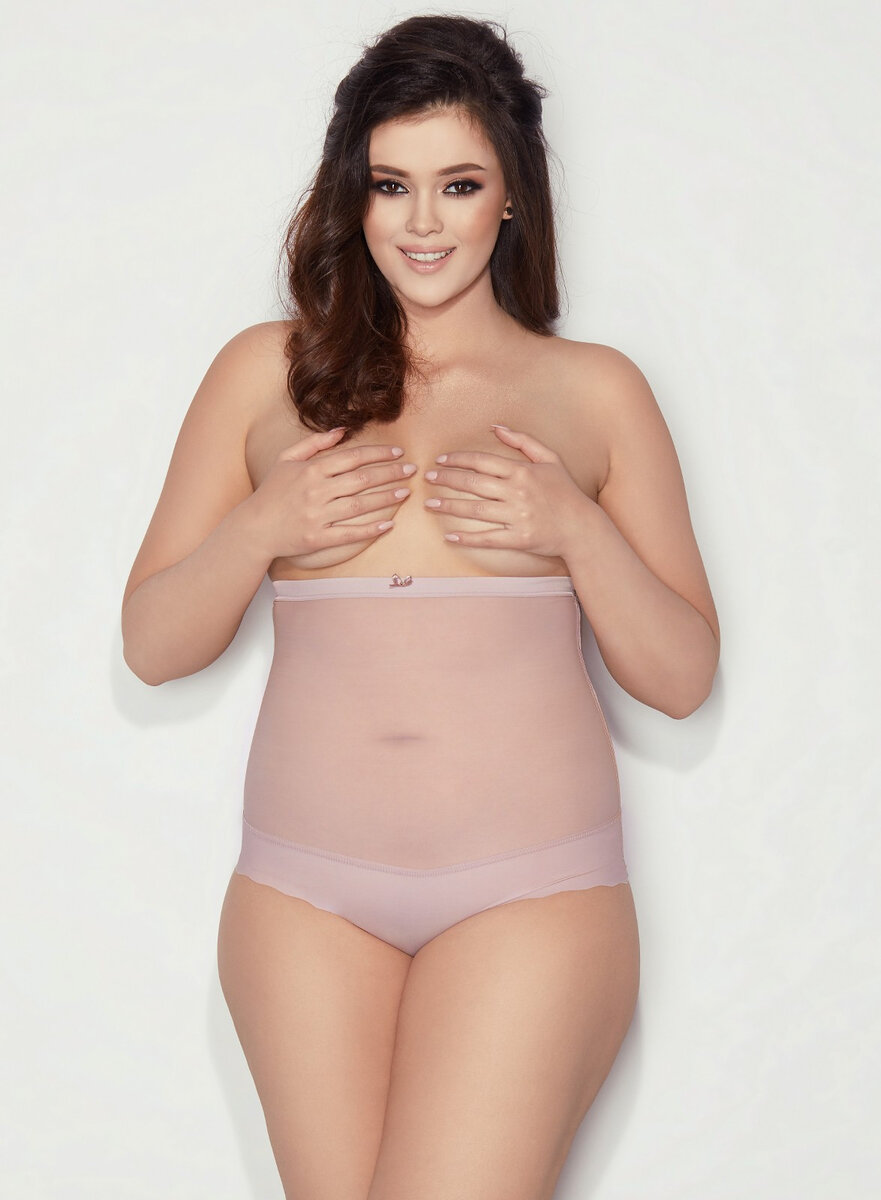 Dámské zeštíhlující body Mitex Glam, béžová/béžová 4XL i384_93715861