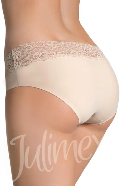 Tanga s krajkovým pasem Julimex Lingerie 108380