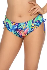 Modré vzorované bikiny kalhotky AVA SWIMWEAR