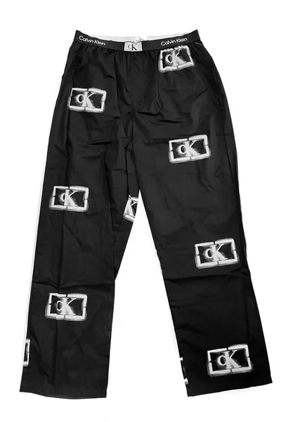 Černé pánské pyžamové kalhoty Calvin Klein