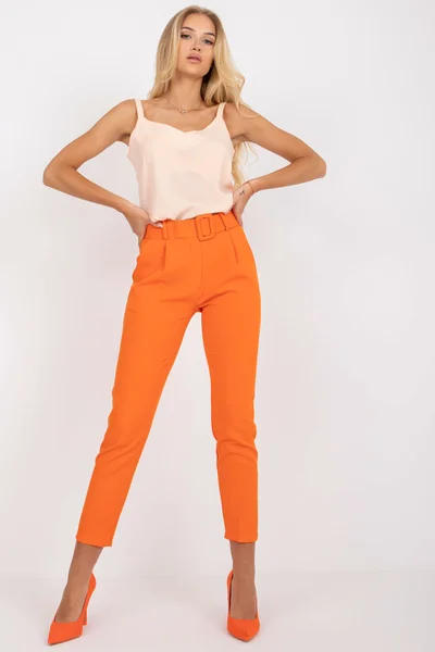Dámské DHJ kalhoty SP I366 oranžová FPrice