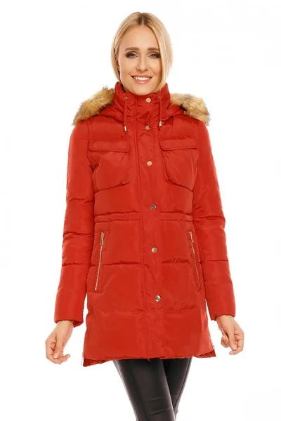 Dámská zimní bunda s kapucí Jacke RP485 - Jayloucy Paris Gemini
