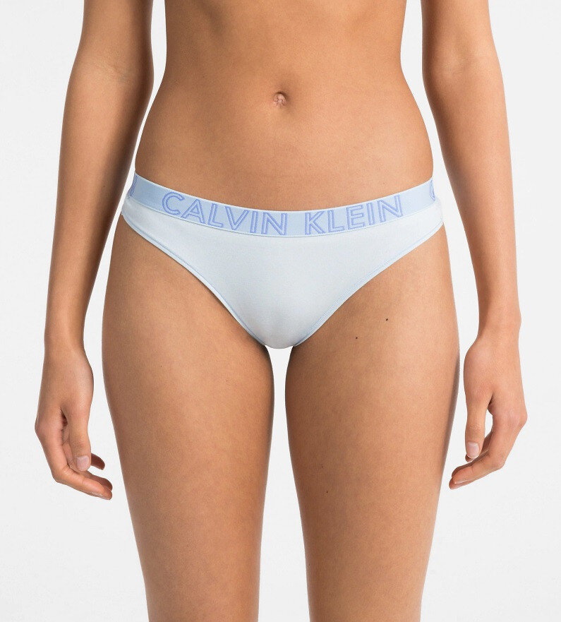 Dámské modrá tanga Calvin Klein QD3636E-TDX, Modrá XS i10_P32282_1:29_2:112_