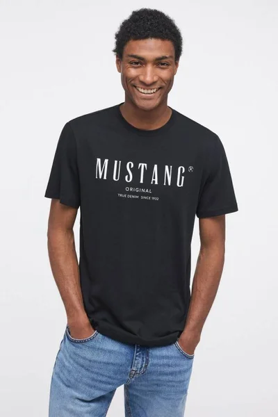 Klasické pánské tričko s logem Mustang