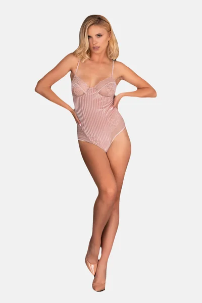 Dámské růžové body LivCo Corsetti Fashion Agimin