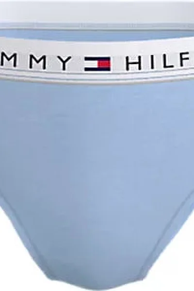 Světle modré bavlněné kalhotky Tommy Hilfiger