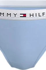 Světle modré bavlněné kalhotky Tommy Hilfiger
