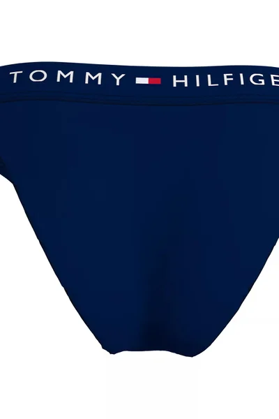 Černé dámské plavkové kalhotky na zavazování Tommy Hilfiger